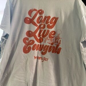 Wrangler Light Gray Tee